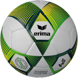 10er Ballpaket erima Hybrid Futsal green/gelb 4