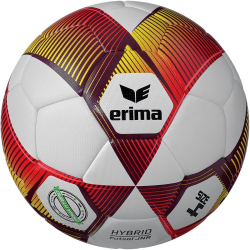 10er Ballpaket erima Hybrid Futsal rot/gelb 4
