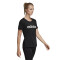 adidas Performance Design 2 Move Logo T-Shirt Damen schwarz XS