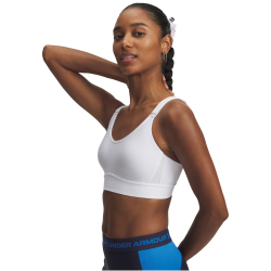 UNDER ARMOUR Infinity 2.0 Mid Support Sport-BH Damen 101 - white S A-C