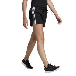 adidas Essentials 3-Streifen Shorts Damen schwarz/weiß M