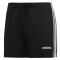 adidas Essentials 3-Streifen Shorts Damen schwarz/weiß M