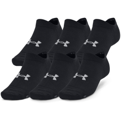 6er Pack UNDER ARMOUR Essential Füßlinge 003 - black M (36.5-42)
