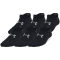 6er Pack UNDER ARMOUR Essential Füßlinge Kinder 002 - black XS (27.5-31)