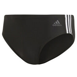 adidas Fit 3-Streifen Badehose schwarz/weiß 5 (M)