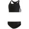 adidas Fit 3-Streifen Bikini Kinder schwarz/weiß 152