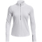 UNDER ARMOUR Qualifier Run 1/2-Zip Laufshirt Damen 100 - white XS