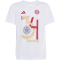 adidas FC Bayern München Deutscher Meister Meistershirt 2024/25 white S