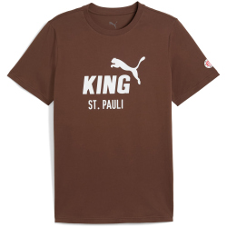 PUMA FC St. Pauli King Logo T-Shirt Herren