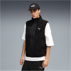 PUMA wendbare Sherpa Hybridweste Herren
