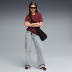PUMA Essentials Elevated Relaxed Wash T-Shirt Damen