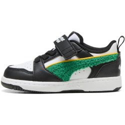 PUMA Rebound V6 Lo Super AC+ Baby-Sneaker mit Klettverschluss