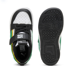 PUMA Rebound V6 Lo Super AC+ Baby-Sneaker mit Klettverschluss