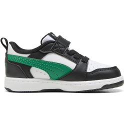 PUMA Rebound V6 Lo Super AC+ Baby-Sneaker mit Klettverschluss