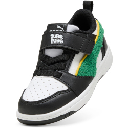 PUMA Rebound V6 Lo Super AC+ Baby-Sneaker mit Klettverschluss