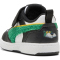 PUMA Rebound V6 Lo Super AC+ Baby-Sneaker mit Klettverschluss