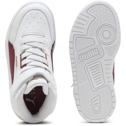 PUMA Shuffle Downtown Mid AC+ Sneaker mit Klettverschluss Kinder
