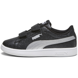 PUMA Smash 3.0 Glitz Glam Sneaker mit Klettverschluss Mädchen