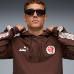 PUMA FC St. Pauli King Hoodie Herren 01 - espresso...