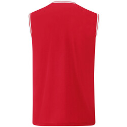 JAKO Center 2.0 Basketballtrikot rot/weiß S