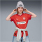 PUMA FC St. Pauli 4. Trikot 2025/26 Kinder 04 - burnt red/puma white 116