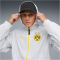 PUMA BVB Borussia Dortmund Pumatech Woven Trainingsjacke Herren 18 - silver mist/faster yellow XL