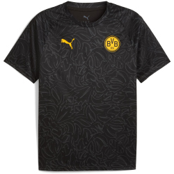 PUMA BVB Borussia Dortmund Aufwärmshirt 2025/26 Herren 10 - PUMA black/yellow sizzle L