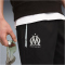 PUMA Olympique Marseille Pumatech Woven Trainingshose Herren 35 - PUMA black/PUMA silver XS