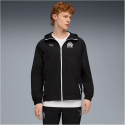 PUMA Olympique Marseille Pumatech Woven Trainingsjacke Herren 35 - PUMA black/PUMA silver XS