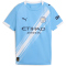 PUMA Manchester City FC Heimtrikot 2025/26 Kinder 01 - team light blue/puma white 128