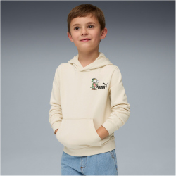PUMA Super PUMA Hoodie Jungen 87 - alpine snow 104
