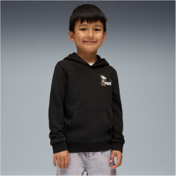 PUMA Super PUMA Hoodie Jungen 01 - PUMA black 110