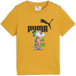 PUMA Super PUMA Graphic T-Shirt Jungen 62 - archive gold 110