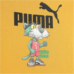 PUMA Super PUMA Graphic T-Shirt Jungen 62 - archive gold 110