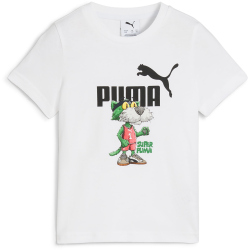 PUMA Super PUMA Graphic T-Shirt Jungen 02 - PUMA white 110