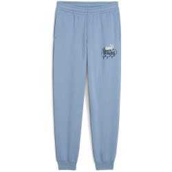 PUMA Mid90s Fleece Jogginghose Jungen 34 - cool blue 140