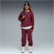PUMA Loungewear Oversized Fleece Jogginganzug Mädchen 96 - ruby shimmer 164