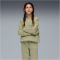PUMA Loungewear Oversized Fleece Jogginganzug Mädchen 82 - lux army 140