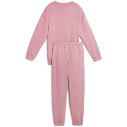 PUMA Loungewear Oversized Fleece Jogginganzug Mädchen 65 - poised pink 164
