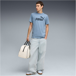 PUMA Essentials Camo T-Shirt Herren 34 - cool blue L