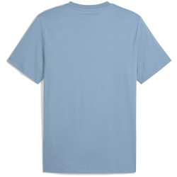 PUMA Essentials Camo T-Shirt Herren 34 - cool blue L
