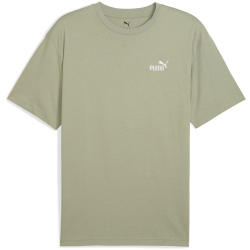 PUMA Essentials Relaxed Small No. 1 Logo T-Shirt Herren 82 - lux army M