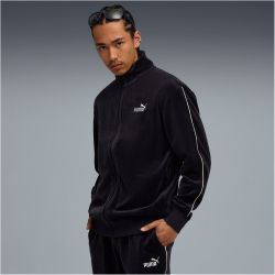 PUMA Essentials Elevated Velours Sweatjacke Herren 16 -...