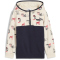 PUMA Little Runners 1/2-Zip Hoodie Kinder 16 - new navy 104