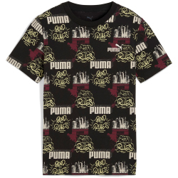 PUMA Mid90s Print T-Shirt Jungen 01 - PUMA black 164