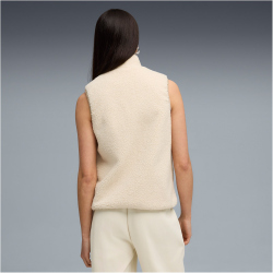 PUMA Reversible Sherpa Hybridweste Damen 87 - alpine snow XS