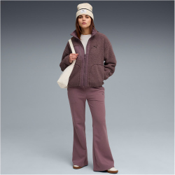 PUMA wendbare Sherpa Hybridjacke Damen 88 - raisin XS