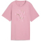 PUMA Graphic Relaxed Leaf T-Shirt Damen 65 - poised pink M