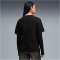 PUMA Graphic Relaxed Leaf T-Shirt Damen 01 - PUMA black S