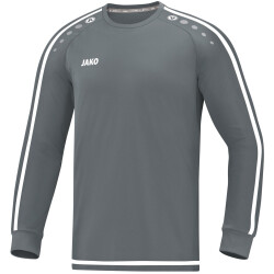 JAKO Striker 2.0 Trikot langarm steingrau/weiß S